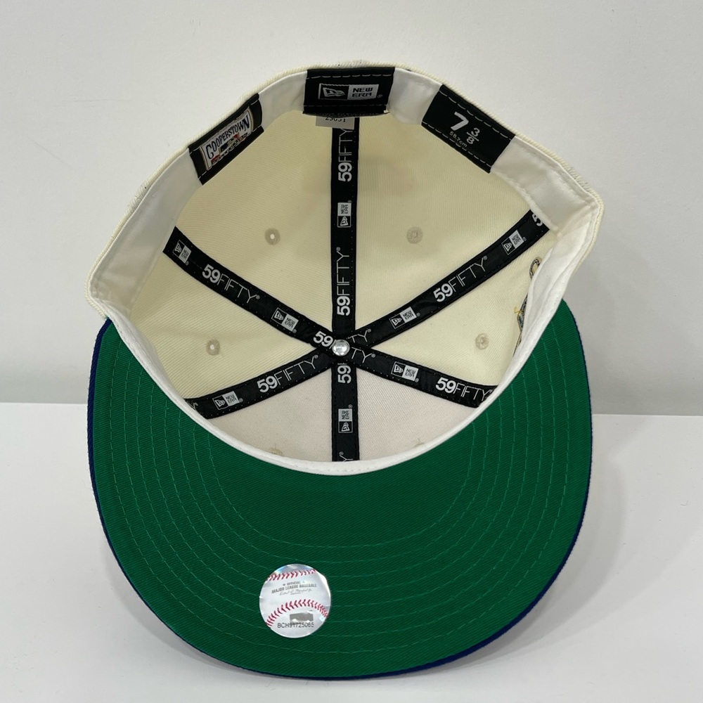 New Era Brooklyn Dodgers 42 Jackie Robinson Commemorative Fitted Cap Hat 7 3/8 - Picture 4 of 4
